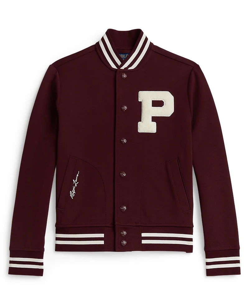 Polo Ralph Lauren Boys' 8-20 Double-Knit Letter Jacket
