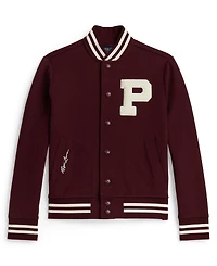 Polo Ralph Lauren Boys' 8-20 Double-Knit Letter Jacket