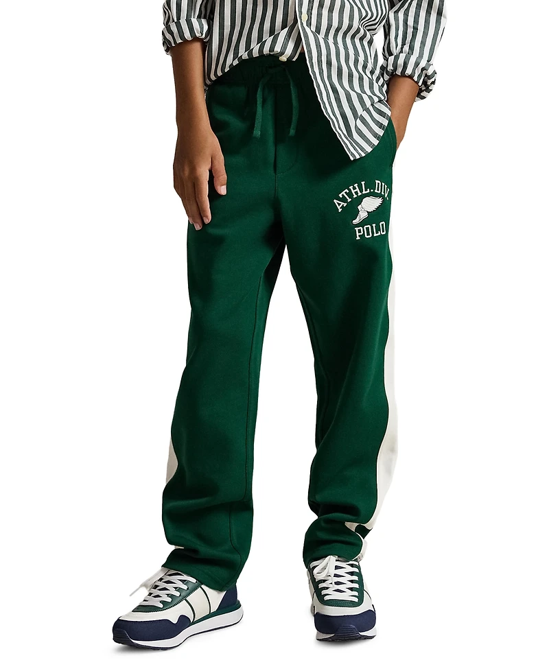 Polo Ralph Lauren Boys' 8-20 Logo Double-Knit Track Pants