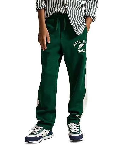 Polo Ralph Lauren Boys' 8-20 Logo Double-Knit Track Pants