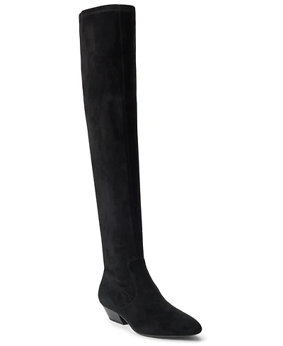 Lauren Ralph Women's Weslee Stretch Zipper Tall Boots
