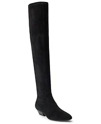Lauren Ralph Women's Weslee Stretch Zipper Tall Boots