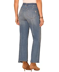 Democracy Petite Ab Solution Skyrise High-Waisted Bootcut Jeans