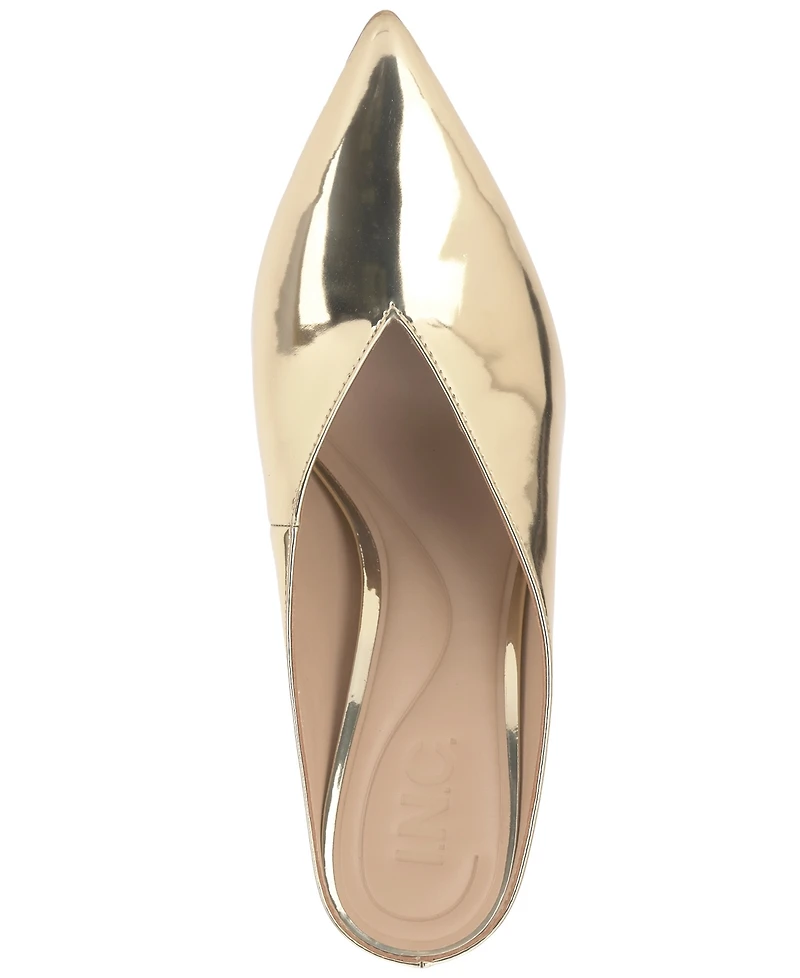 I.n.c. International Concepts Women's Krysia Pointed Toe Mule Pumps, Macy's Exclusive