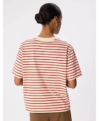 Whistles Women's Stripe Relaxed Cotton T-Shirt