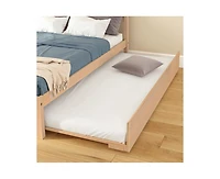 Grain & Grove Bear Full Single Bed With Trundle