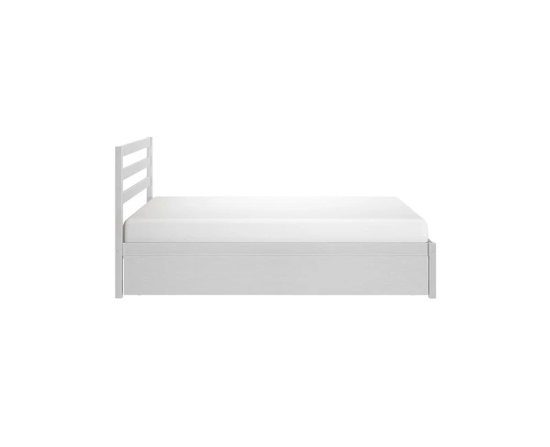 Grain & Grove Bear Full Single Bed With Trundle, Brushed