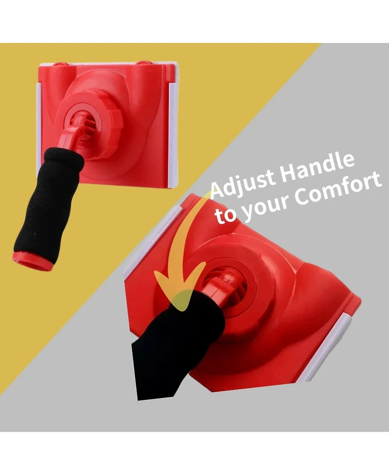 Xdovet Paint Edger Trimmer With Pad Refills Corner Walls Ceilings Trim Touch Up Refill Applicator Flat Surfaces