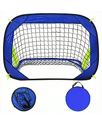 Aofar Pop Up Soccer Goal Net Portable Foldable Indoor Outdoor Carry Bag