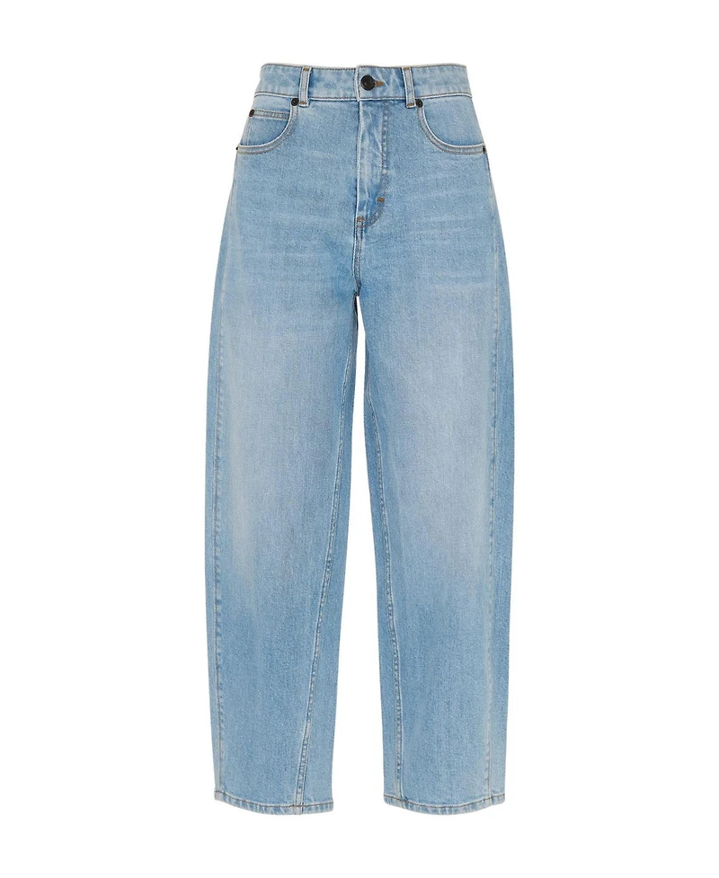 Whistles Women's Stretch Barrel Leg Jean