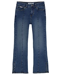 Calvin Klein Girls' 7-16 Logo Denim Jeans