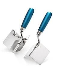 Xdovet Drywall Corner Trowel Set Stainless Steel Plastering Tool