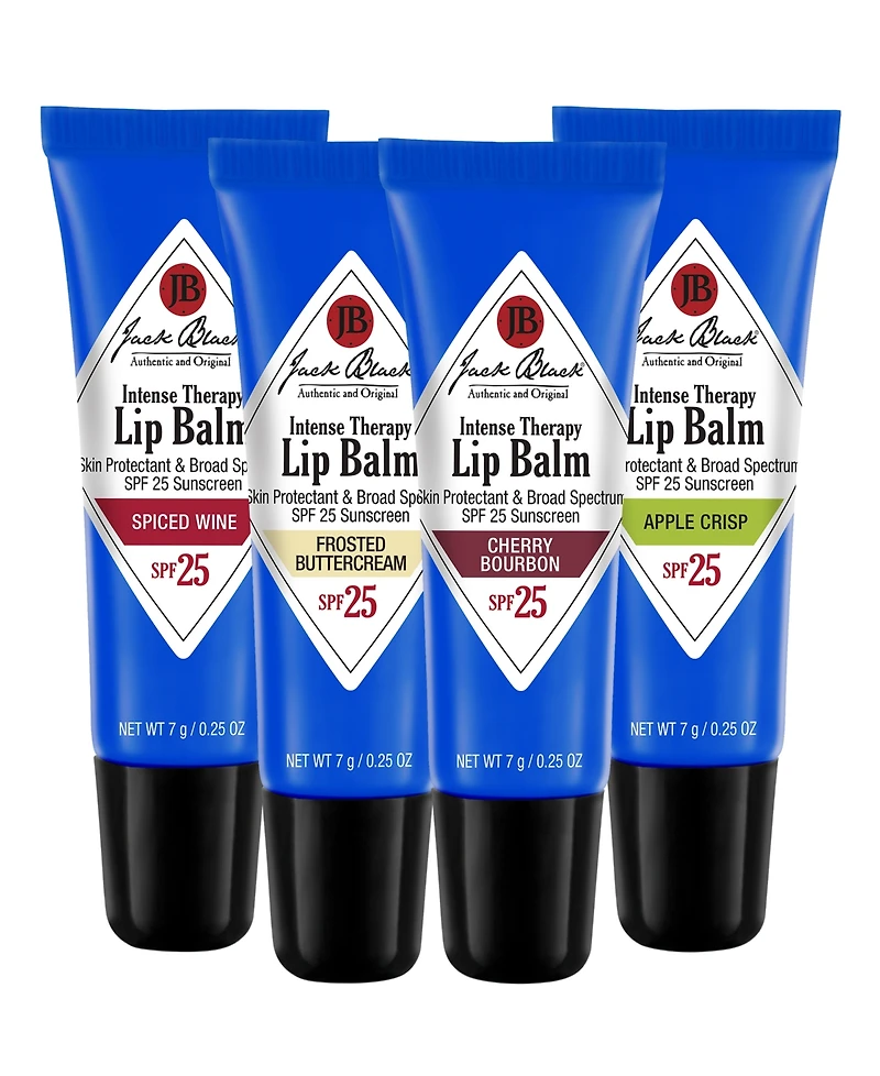 Jack Black 4-Piece The Balm Squad Lip Balm Gift Set