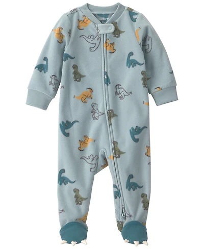 Carter's Baby Boys' Fleece Dinosaur 2-Way Zip Sleep & Play