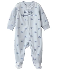 Carter's Baby Boys' Brother Fleece 2-Way Zip Sleep & Play