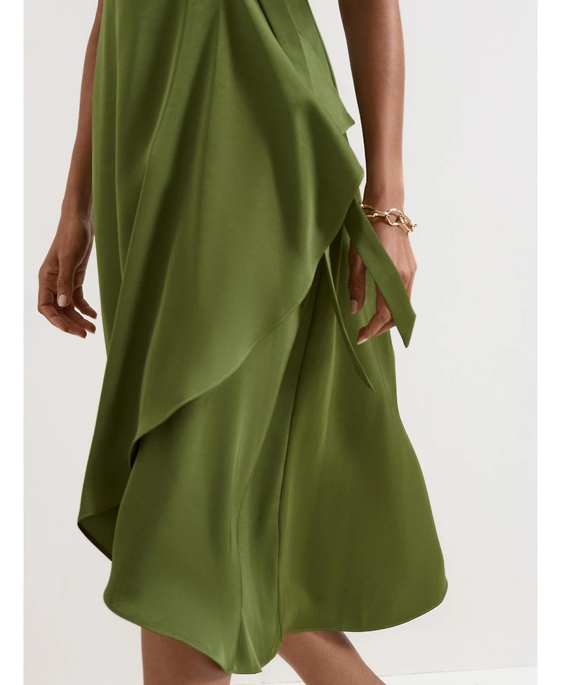 Phase Eight Women's Julissa V-Neck Satin Dress