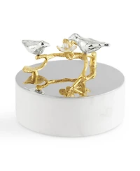 Michael Aram Lovebirds 4.5" Trinket Box