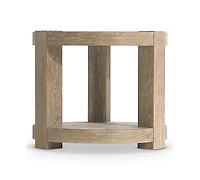Bernhardt Tribeca 26" Wood Round Side Table