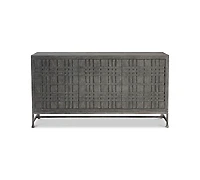 Bernhardt Tribeca 64.5" Wood & Steel Geometric Buffet