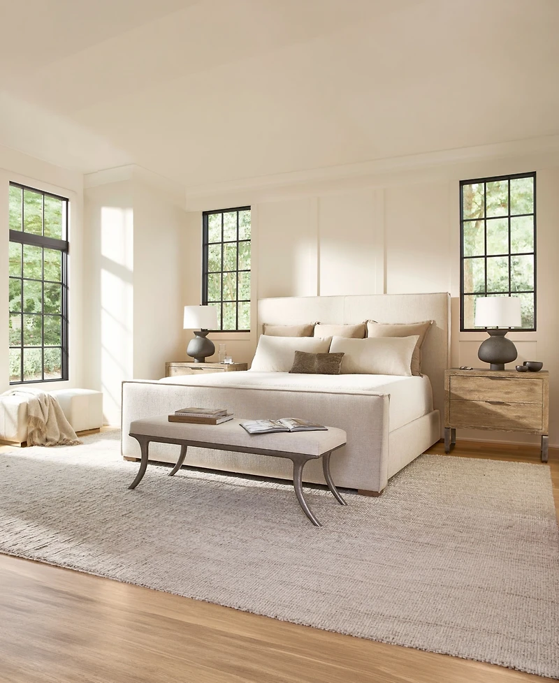 Bernhardt Tribeca California King Upholstered Panel Bed