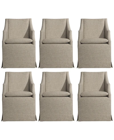 Bernhardt Tribeca 6-Piece Fully Upholstered Arm Chair Set