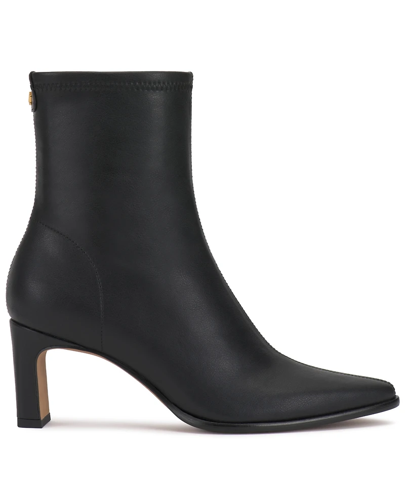Vince Camuto Women's Julea Heel Sock Pointed Toe Booties