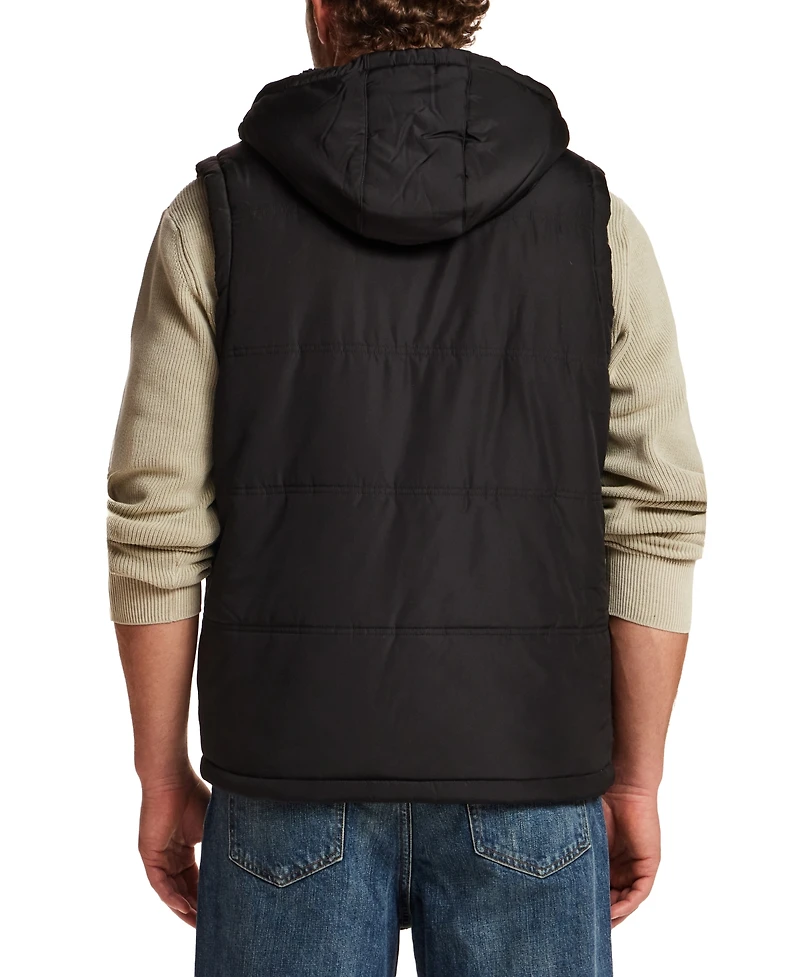 Weatherproof Vintage Men's Hooded Puffer Jacket