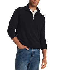 Weatherproof Vintage Men's Soft Touch All Over Texture Quarter-Zip Sweater