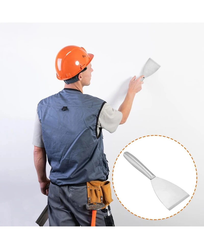 Xdovet Putty Scraper Stainless Steel Wallpaper Removal Tool