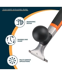 Xdovet Carbide Scraper Tool Heavy Duty Wood Floor Varnish Glue Rust Remover
