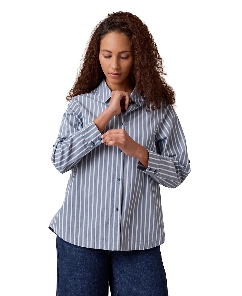 Celtic & Co. Women's Relaxed Fit Cotton Shirt