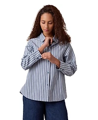 Celtic & Co. Women's Relaxed Fit Cotton Shirt