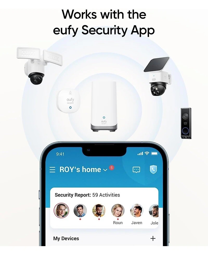 eufy Security Water and Freeze Sensor with Remote Alerts, IP65 Waterproof, 2-Year Battery Life, HomeBase Required