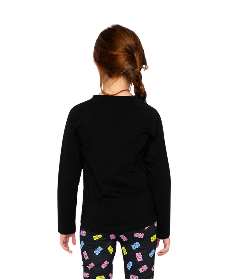 Deux par Big Girls Raglan Cotton T-Shirt