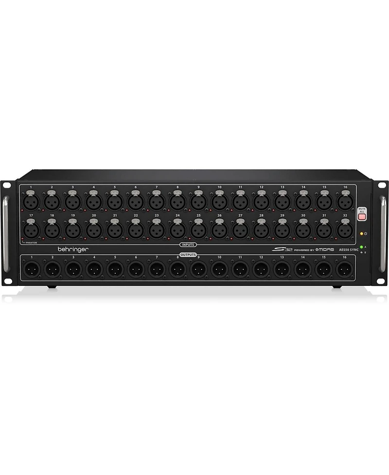 Behringer X32 32-Channel 16-Bus Total Recall Digital Mixing Console V4.0 Bundles with Powerplay 16 P16-m 16-Channel Digital Personal Mixer