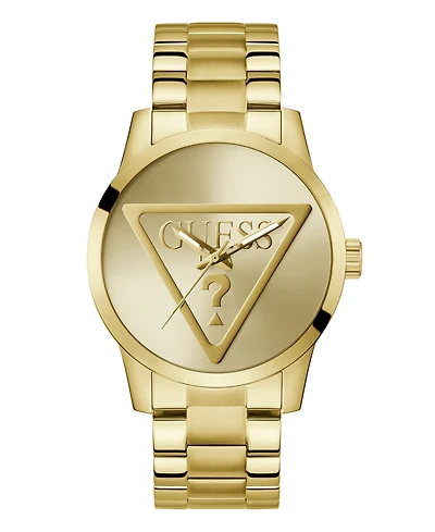 Guess Men's Quartz Gold-Tone Stainless Steel Watch 44mm