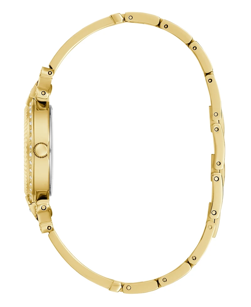 Guess Women's Quartz Gold-Tone Stainless Steel Watch 28mm