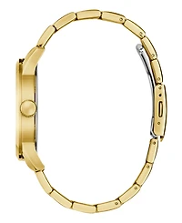 Guess Men's Quartz Gold-Tone Stainless Steel Watch 44mm