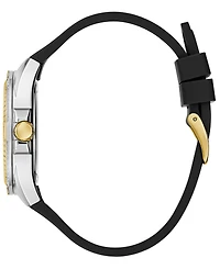 Guess Women's Quartz Black Silicone Watch 39mm