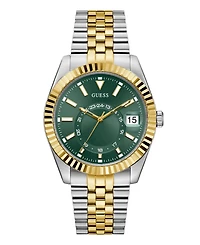 Guess Men's Quartz Two-Tone Stainless Steel Watch 42mm
