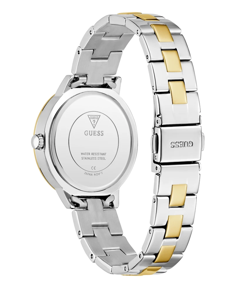 Guess Women's Quartz Two-Tone Stainless Steel Watch 34mm
