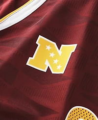 Fanatics Men's Burgundy Washington Commanders Football x Football Collared Fan Top
