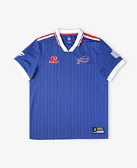 Fanatics Big Boys and Girls Royal Buffalo Bills Football x Collared Fan Top