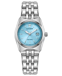 Citizen Women's Corso Silver-Tone Stainless Steel Bracelet Watch 27mm