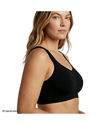 Lands' End Women's Bralette Soft Fit Seamless