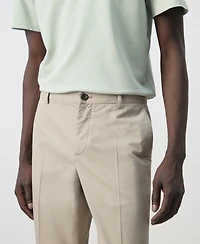 Mango Men's Slim-Fit Cotton-Lyocell-Blend Pants