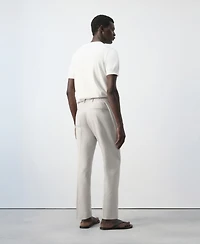 Mango Men's Slim-Fit Cotton-Lyocell-Blend Pants
