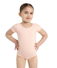 Capezio Girls Short Sleeve Leotard