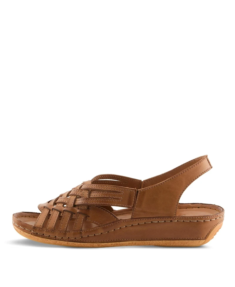 Spring Step Women's Choi Wedge Sandal with Soft Insole