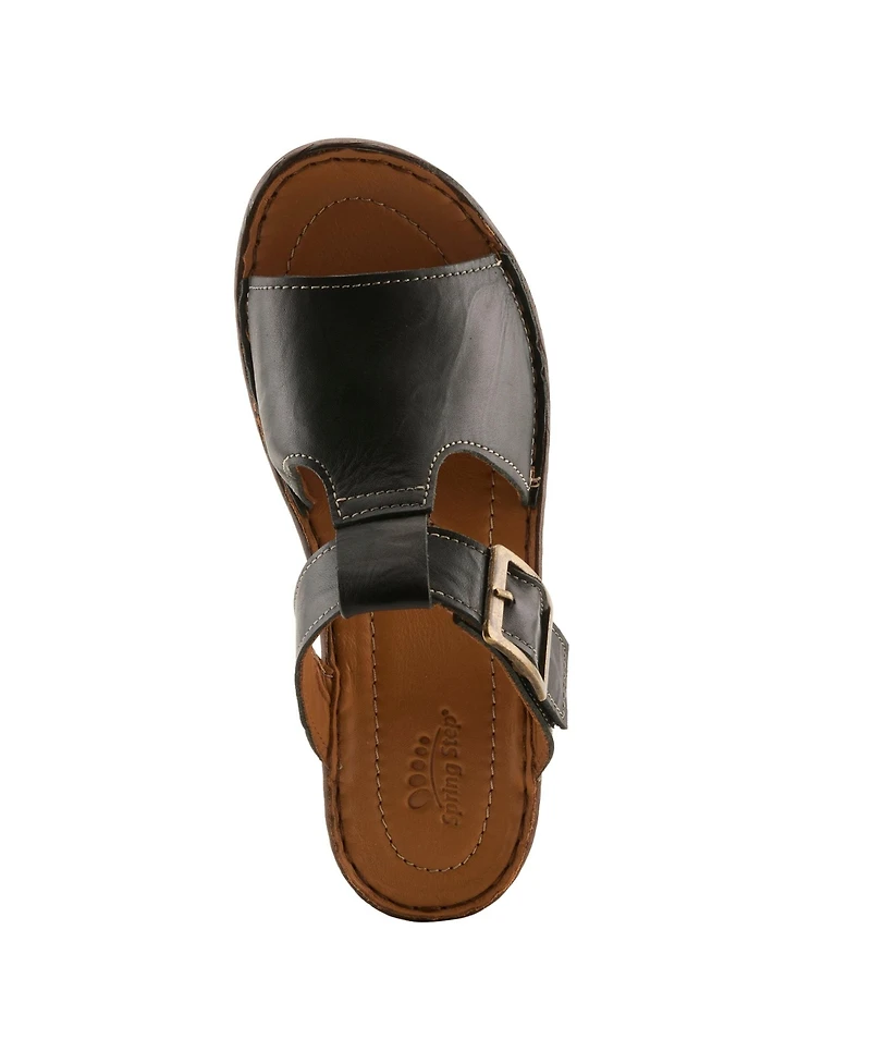 Spring Step Women's Saphique Slides with Cushioned Insole